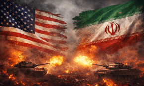 Jav ir Irano karas. DI sugeneruota nuotr.