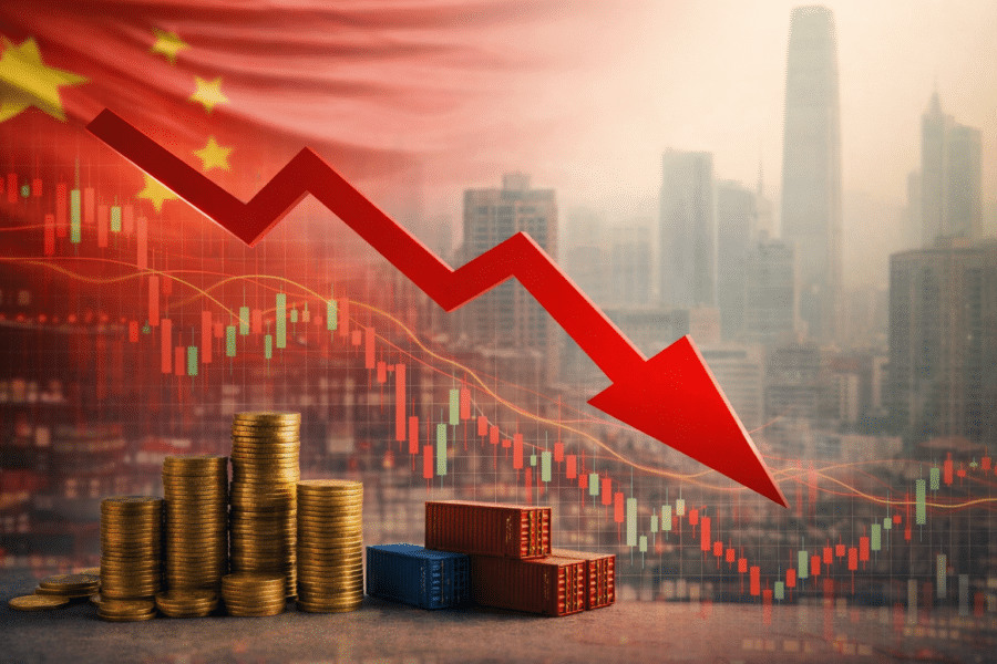 Kinijos ekonomika. DI sugeneruota nuotr.