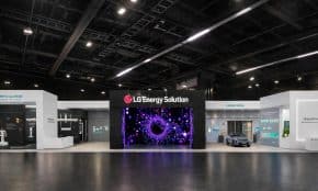„LG Energy Solution“ stendas. Gamintojo nuotr.