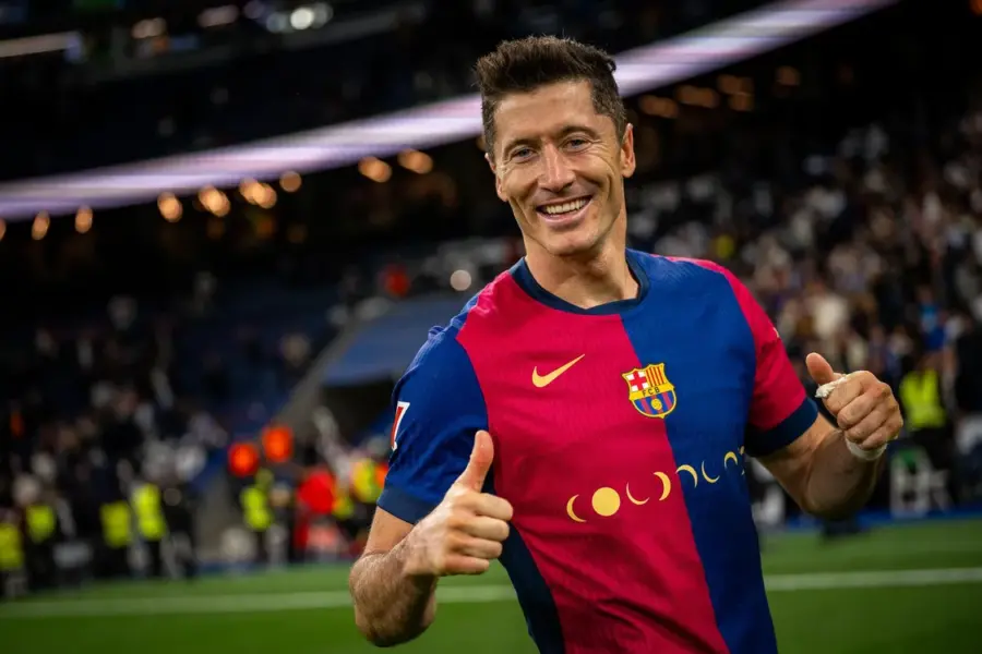 Robertas Lewandowskis. Barselona nuotr.