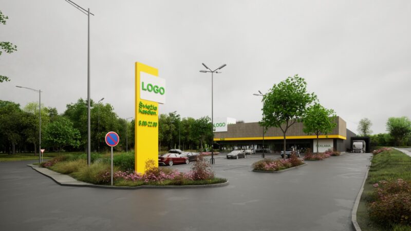 AB „Tewox“ užbaigė 5 mln. eurų vertės maisto prekių parduotuvės statybas Vilniuje