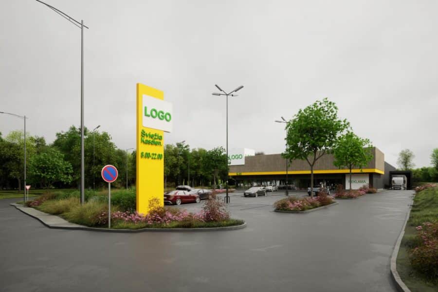 AB „Tewox“ užbaigė 5 mln. eurų vertės maisto prekių parduotuvės statybas Vilniuje