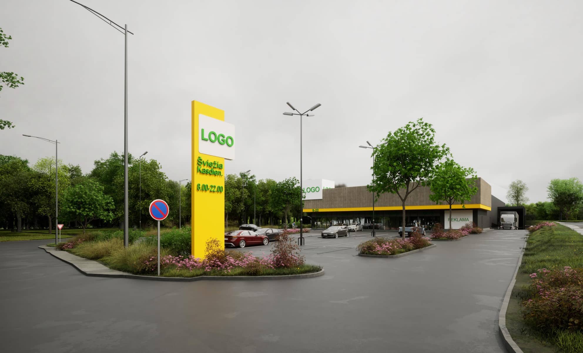 AB „Tewox“ užbaigė 5 mln. eurų vertės maisto prekių parduotuvės statybas Vilniuje