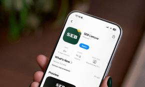 Naujas SEB logotipas. Bendrovės nuotr.