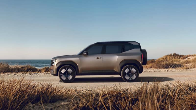 „Renault“ pristato naująjį „Bridger Concept“L drąsus miesto visureigis ir plėtros simbolis