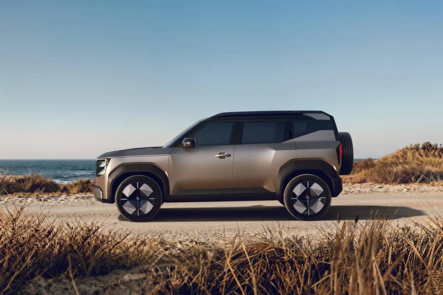 „Renault“ pristato naująjį „Bridger Concept“L drąsus miesto visureigis ir plėtros simbolis