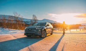 „Subaru Solterra“ automobilis. Gamintojo nuotr.