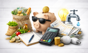 Taupymas. DI sugeneruota nuotr.