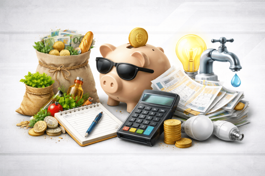 Taupymas. DI sugeneruota nuotr.