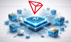 „Tron“ ir dirbtinis intelektas. DI sugeneruota nuotr.