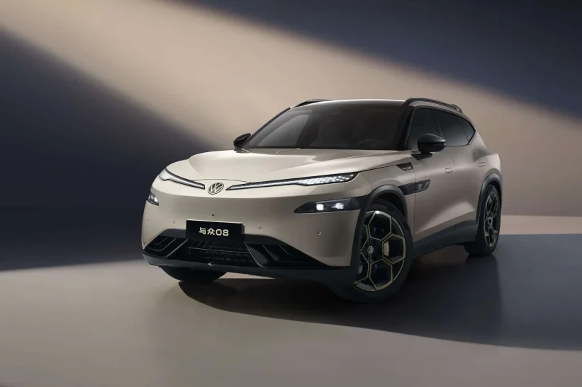 „VW ID.Unyx 08“ elektromobilis. Bendrovės nuotr.