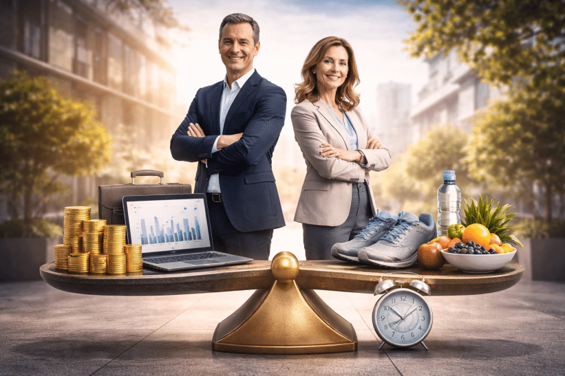 Verslo vadovai. DI sugeneruota nuotr.