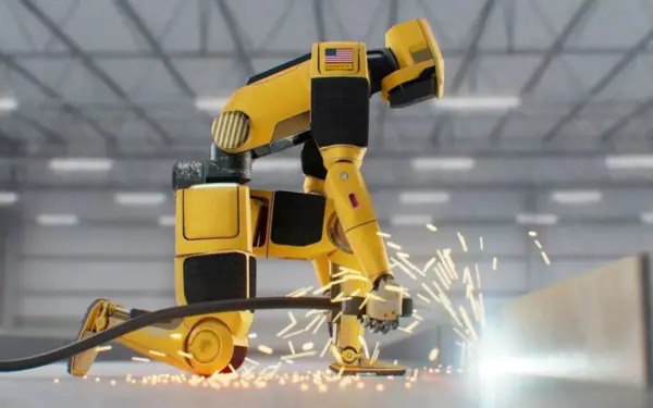 Pietų Korėjos plieno milžinė pradeda bandomąjį humanoidinių robotų projektą