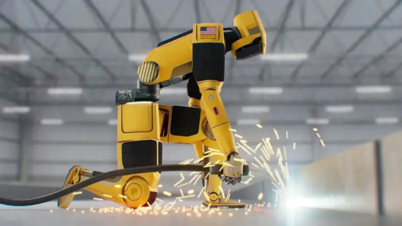 Pietų Korėjos plieno milžinė pradeda bandomąjį humanoidinių robotų projektą