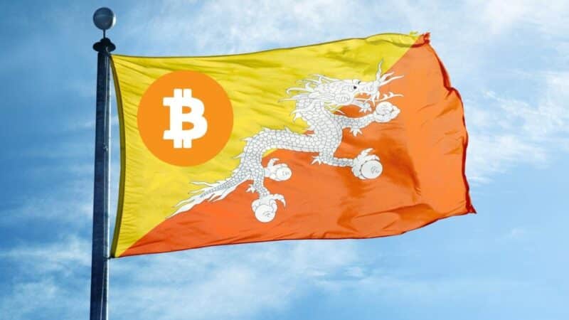 Butano Karalystė toliau tuština bitkoinų rezervą: per parą pervedė 72 mln. USD