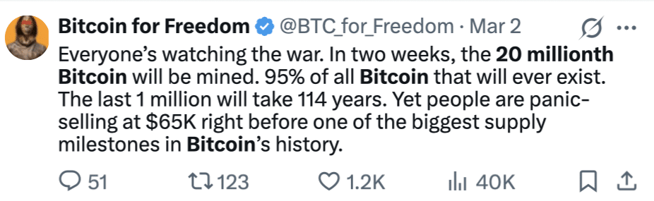 Kriptovaliutos, Bitcoin kaina, Bitcoin kasimas