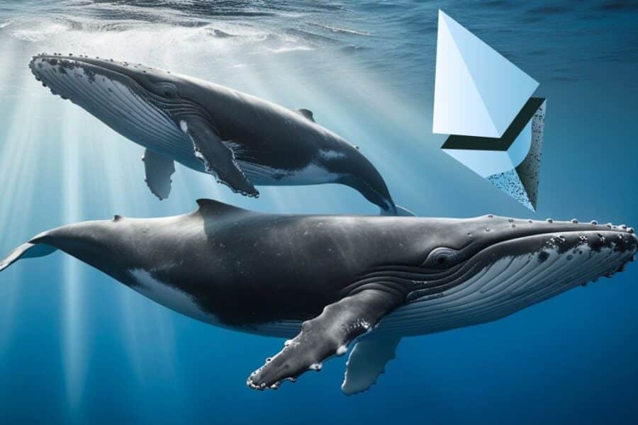 „Ethereum” banginis per savaitę sukaupė beveik dvidešimt mln. dolerių vertės ETH poziciją