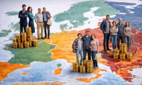 Europiečiai. DI sugeneruota nuotr.