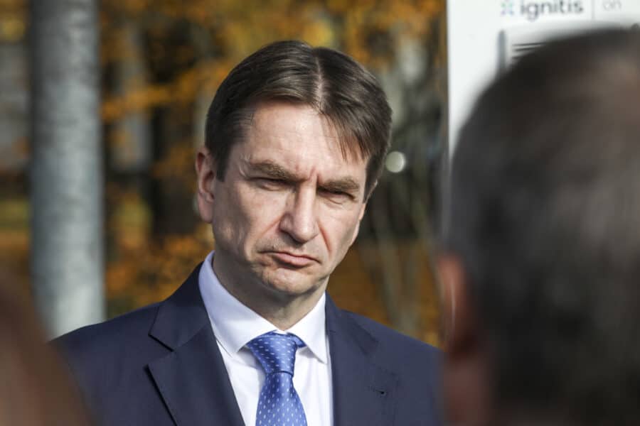 UAB „Ignitis grupės“ generalinis direktorius Darius Maikštėnas. Mariaus Morkevičiaus (ELTA) nuotr.