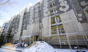 Daugiabučio renovacija. Mariaus Morkevičiaus (ELTA) nuotr.