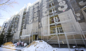 Daugiabučio renovacija. Mariaus Morkevičiaus (ELTA) nuotr.