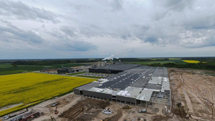 Akmenės LEZ plečia infrastruktūrą. Įmonės nuotr.