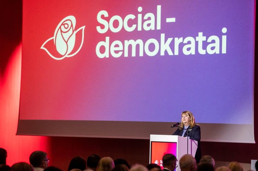 LSDP suvažiavimas. ELTA / Orestas Gurevičius