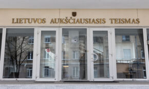 Lietuvos Aukščiausiasis Teismas. ELTA / Dainius Labutis