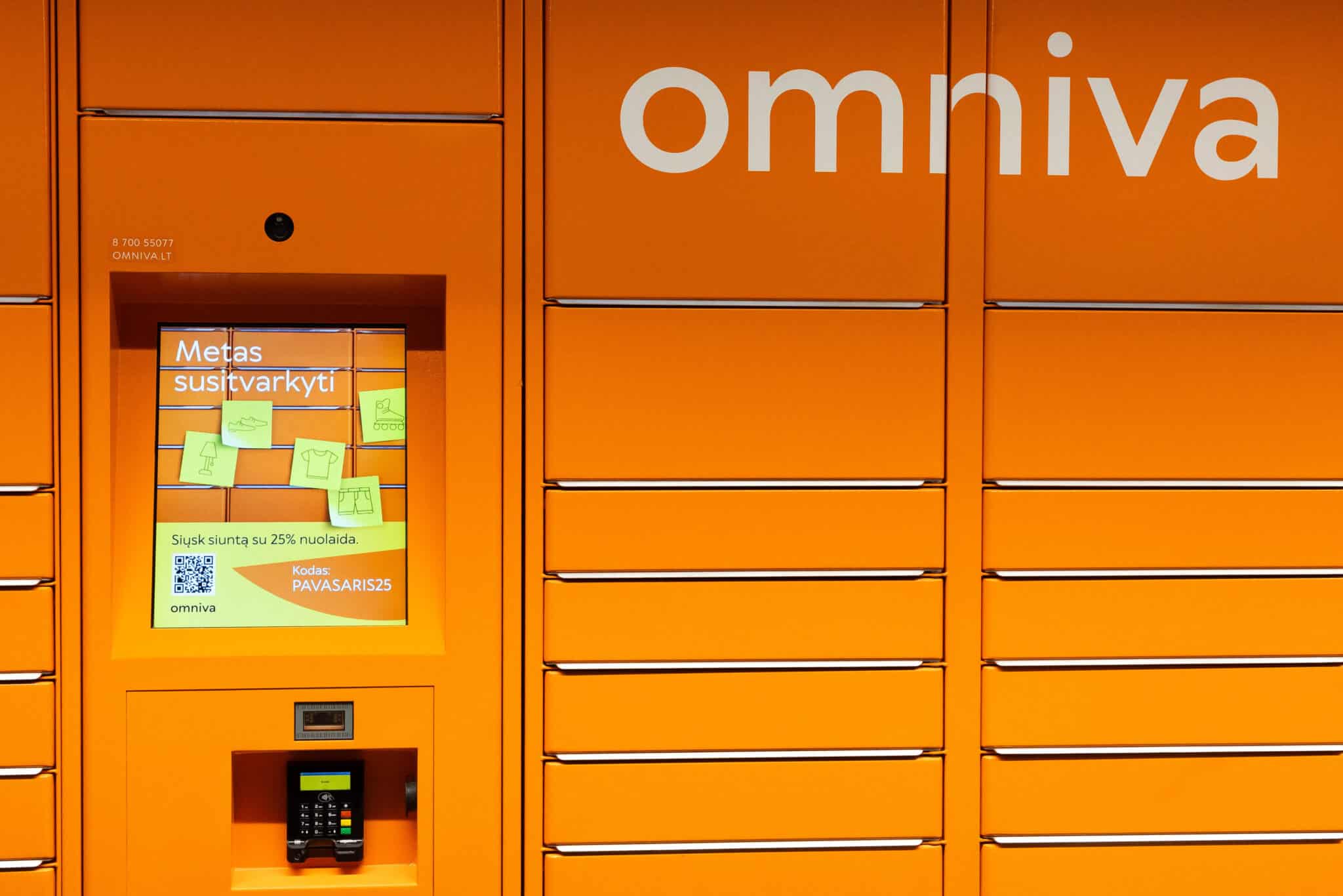 „Omniva“ skaičiuoja sėkmingus metus: augo siuntų kiekiai ir tarptautinis tranzitas