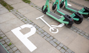 „Bolt“ paspirtukai. ELTA / Andrius Ufartas