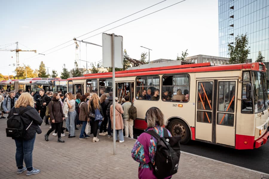 Eismas. ELTA / Andrius Ufartas nuotr.