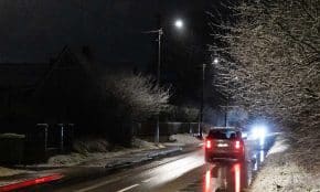 Snieguotas ketvirtadienio rytas. ELTA / Dainius Labutis nuotr.