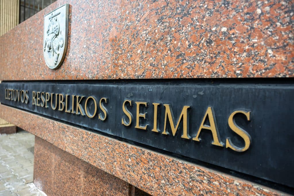 Lietuvos Respublikos Seimas. ELTA / Julius Kalinskas