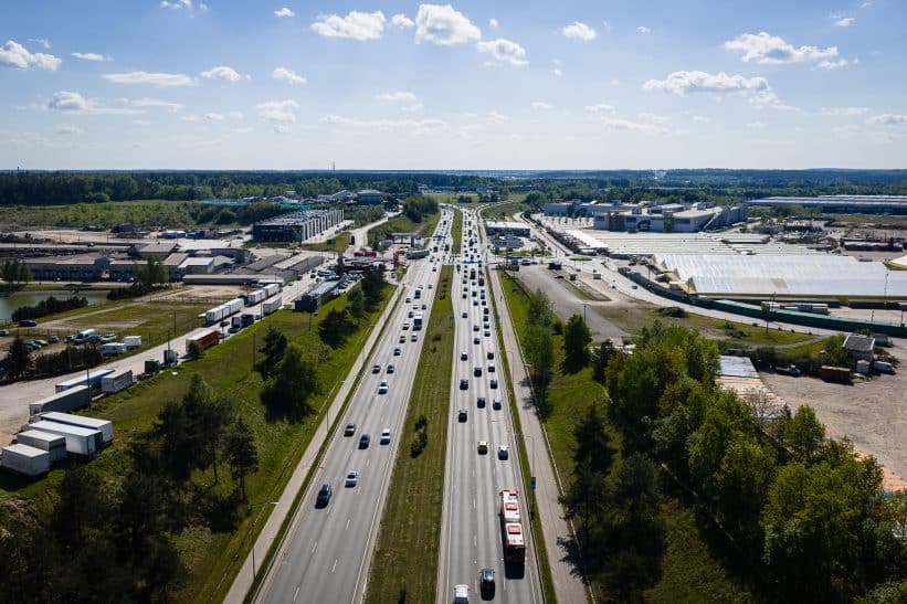 Gariūnų gatvė. ELTA / Josvydas Elinskas