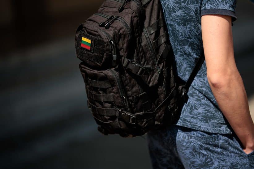 Abiturientai po istorijos valstybinio brangos egzamino. ELTA / Josvydas Elinskas nuotr.