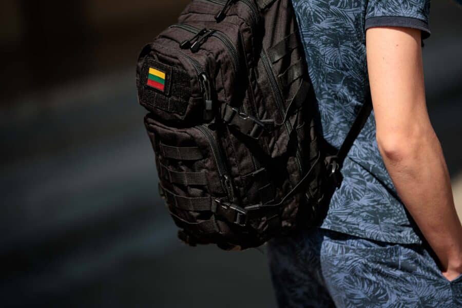 Abiturientai po istorijos valstybinio brangos egzamino. ELTA / Josvydas Elinskas nuotr.