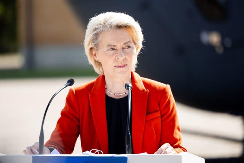 Ursula von der Leyen. ELTA / Žygimantas Gedvila nuotr.