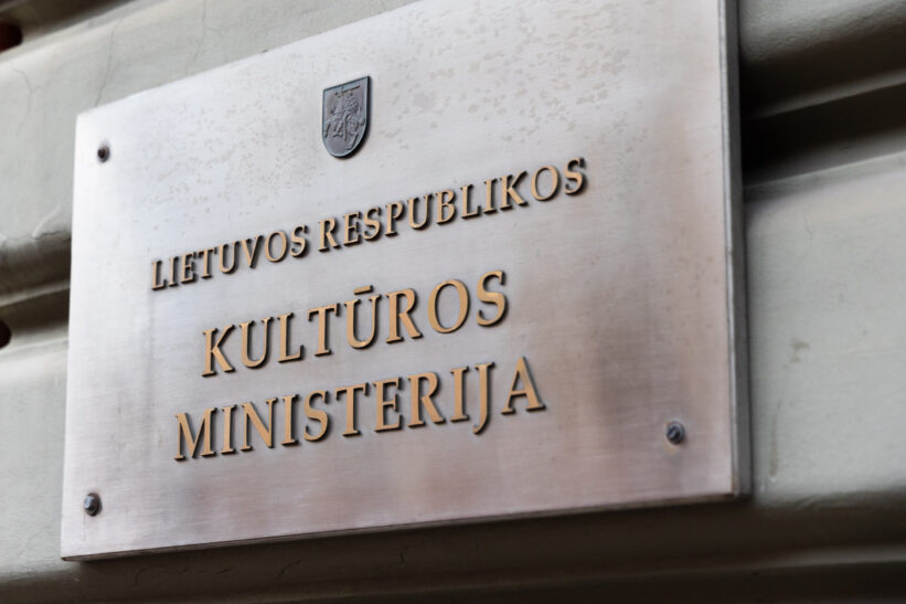 Lietuvos kultūros ministerija. ELTA / Dainius Labutis