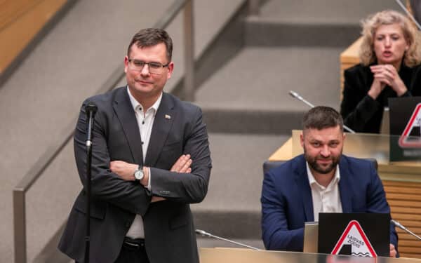 Kasčiūnas teigia, kad Sinkevičiui reikės apsispręsti dėl koalicijos: demokratai vis tiek yra opcija