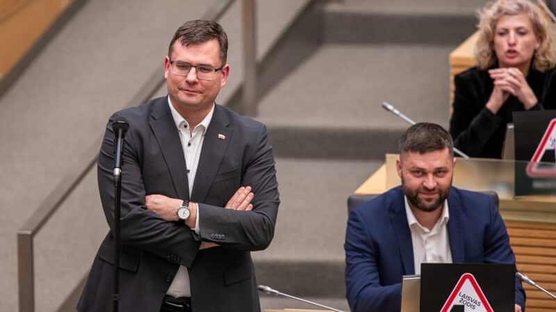 Kasčiūnas teigia, kad Sinkevičiui reikės apsispręsti dėl koalicijos: demokratai vis tiek yra opcija