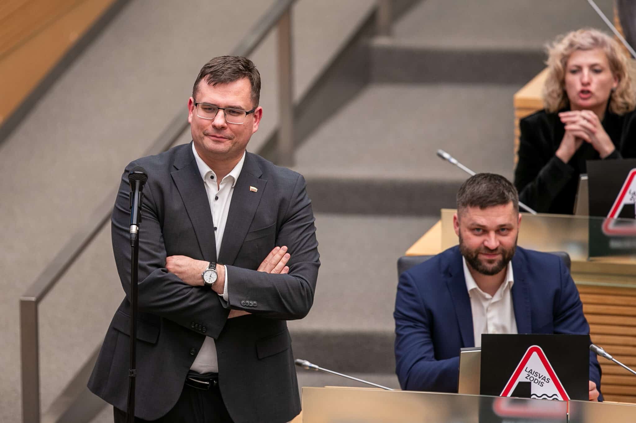 Kasčiūnas teigia, kad Sinkevičiui reikės apsispręsti dėl koalicijos: demokratai vis tiek yra opcija