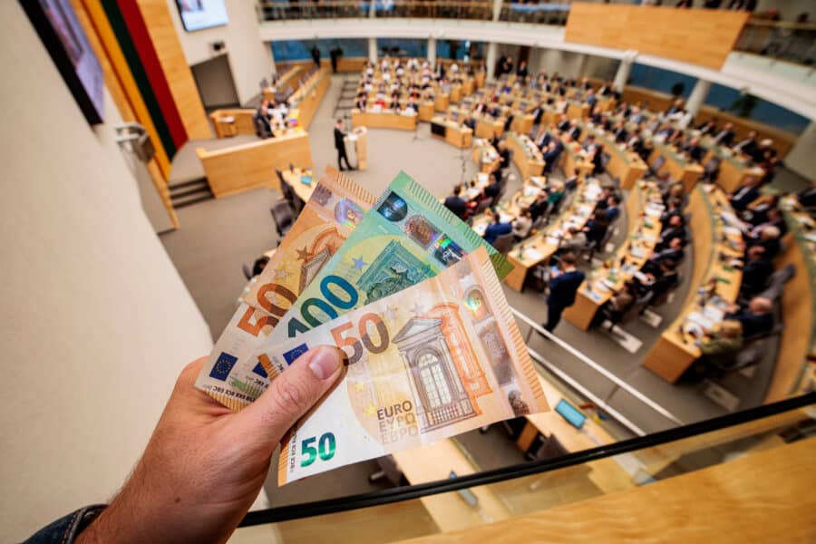 Lietuvos valstybės biudžetas. ELTA / Josvydas Elinskas nuotr.