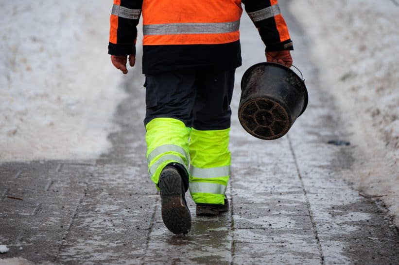 Lijundros padariniai Vilniuje. ELTA / Josvydas Elinskas nuotr.