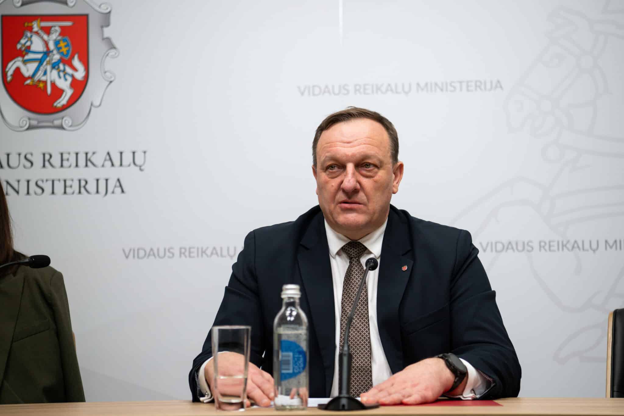 Kondratovičius siūlo steigti teisėsaugos įrangos modernizavimui skirtą fondą
