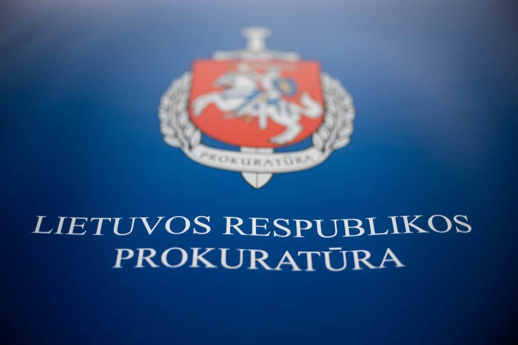 Lietuvos Resupublikos Prokuratūra. ELTA / Žygimantas Gedvila nuotr.