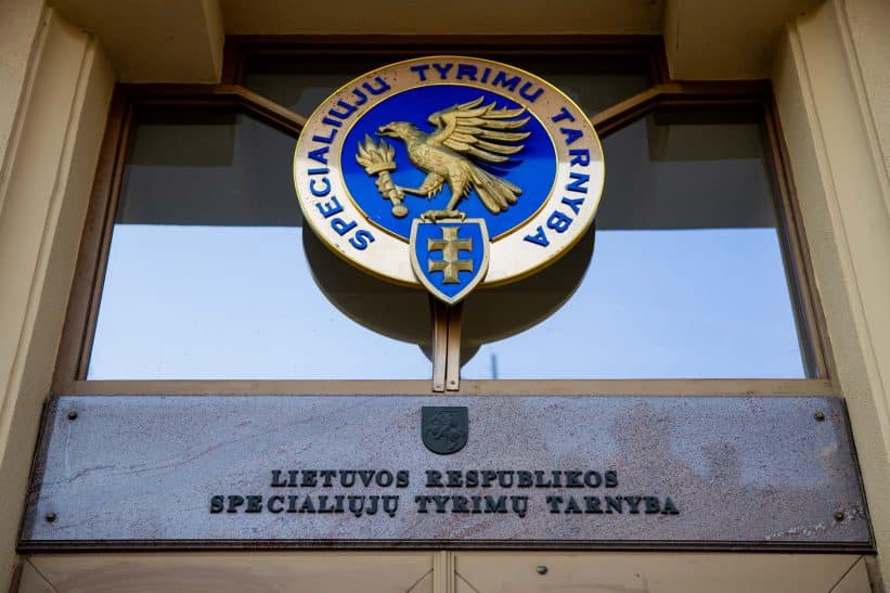 LR Specialiųjų tyrimų tarnyba. ELTA / Žygimantas Gedvila