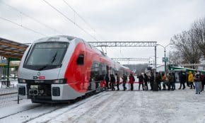 Traukinys. ELTA / Orestas Gurevičius