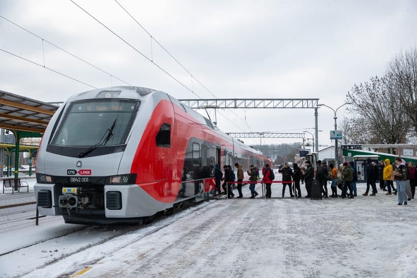 Traukinys. ELTA / Orestas Gurevičius