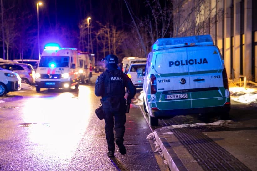 Civilinės saugos pratybos Vilniuje. ELTA / Orestas Gurevičius nuotr.