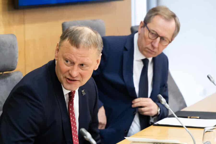 Remigijus Bridikis, Deividas Matulionis. ELTA / Dainius Labutis nuotr.